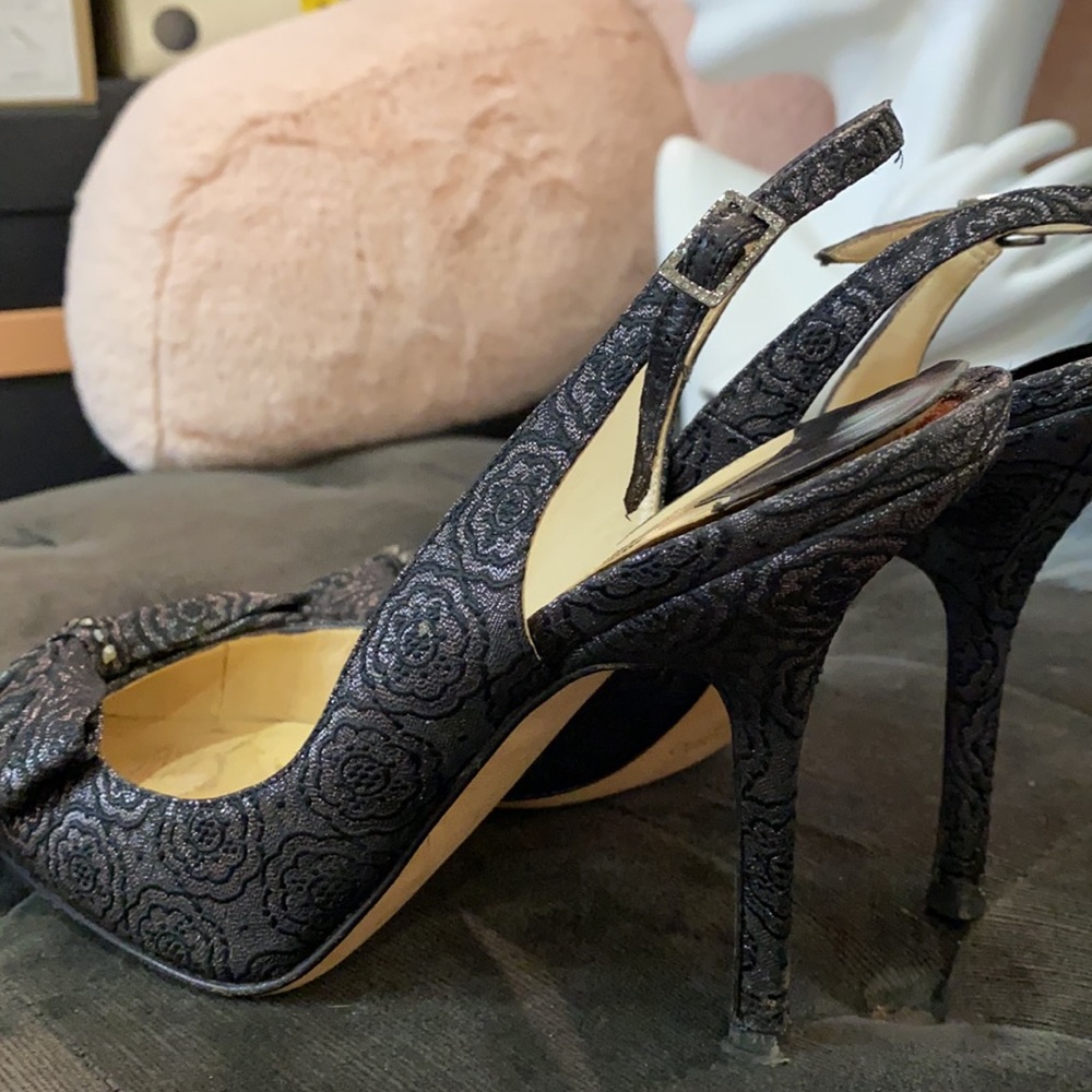 Vintage Jimmy Choo Slingbacks - Picture 2 of 7